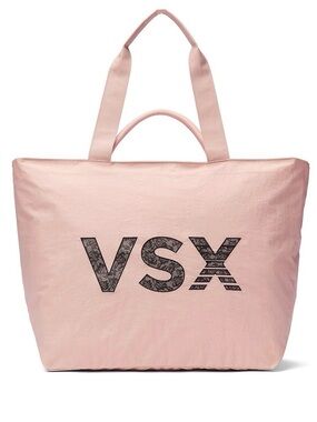 VSX Blush Pink Tote with Black Logo NIP